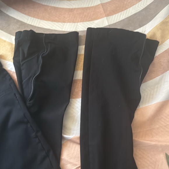 3/$10 Zara Black Trouser Zip Ankle Pants - Picture 2 of 9
